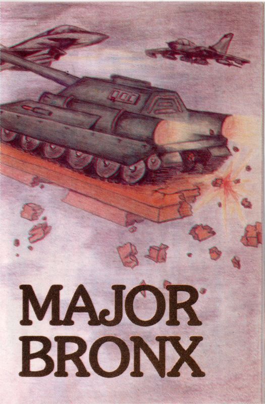 Major Bronx Atari 8-bit Front Cover