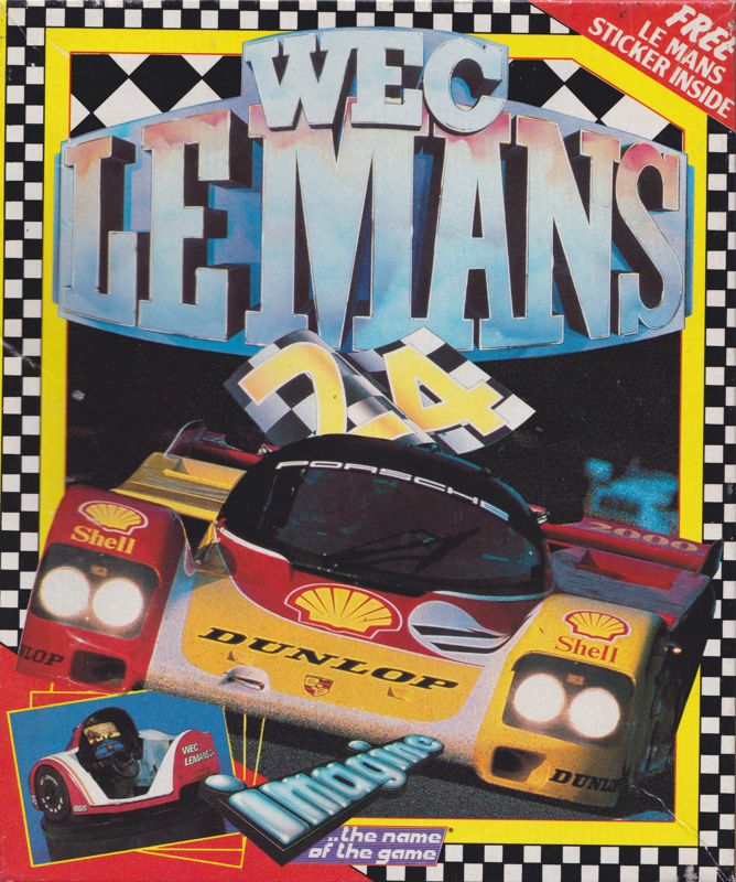 WEC Le Mans 24 (1986) box cover art - MobyGames