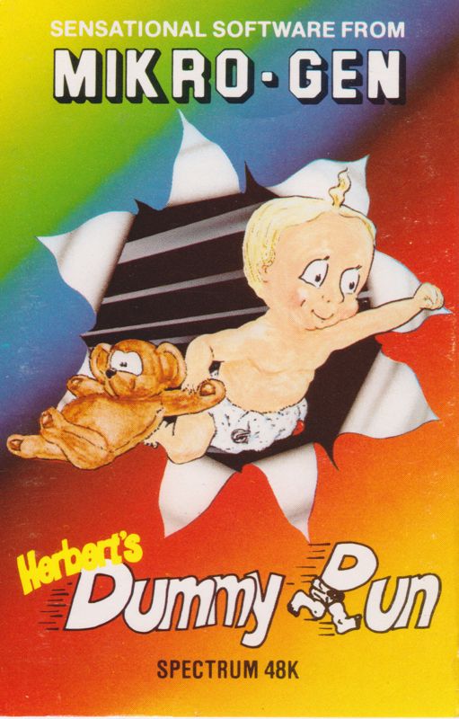 Herbert&#x27;s Dummy Run ZX Spectrum Front Cover