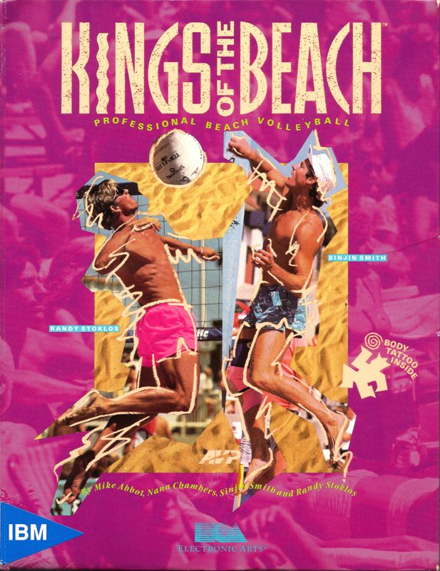 Kings of the Beach DOS Front Cover