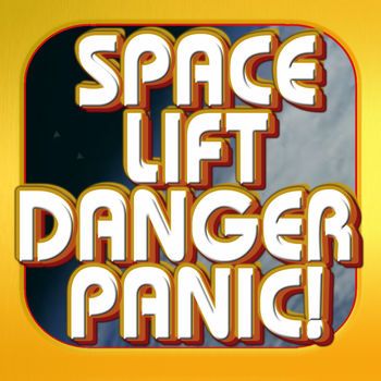 Space Lift Danger Panic! iPad Front Cover