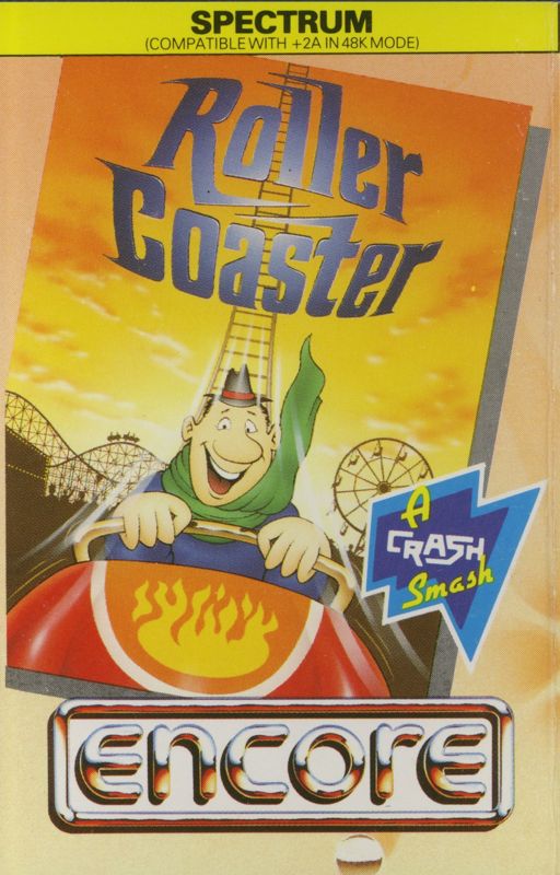 Roller Coaster ZX Spectrum Front Cover