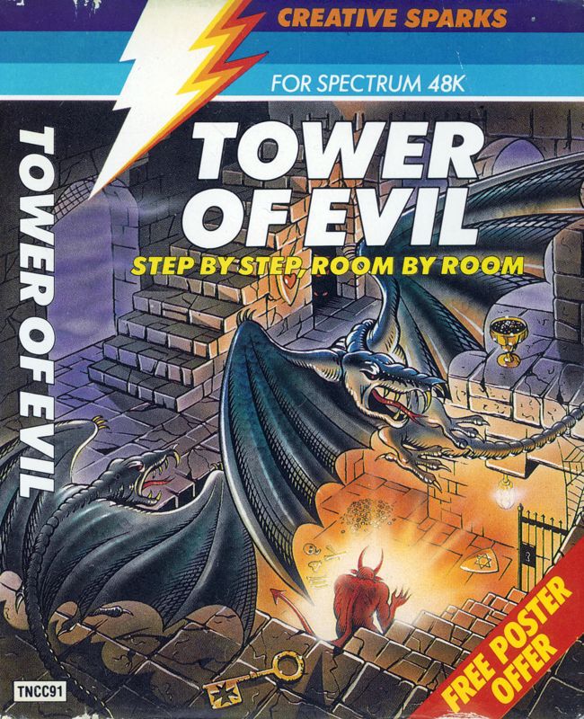 Tower of Evil ZX Spectrum Full Cover