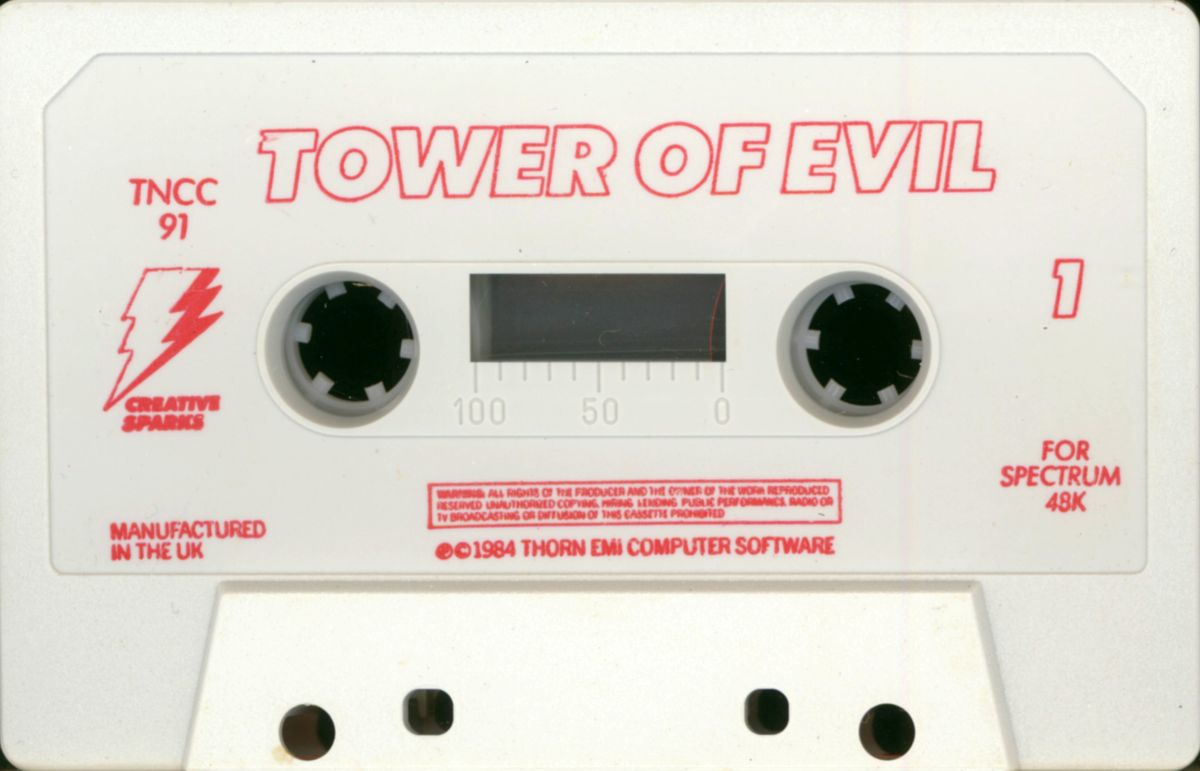 Tower of Evil ZX Spectrum Media