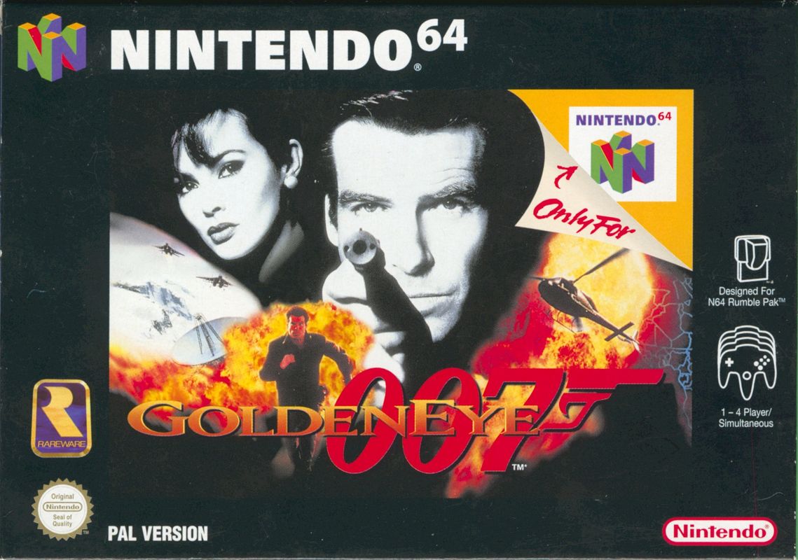 GoldenEye 007 Nintendo 64 Front Cover