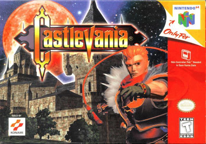 постер игры Castlevania