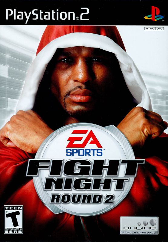 Fight Night Round 2 PlayStation 2 Front Cover