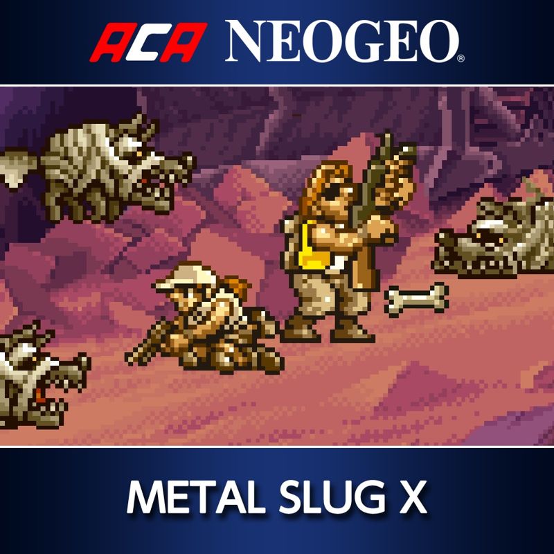 Metal Slug X PlayStation 4 Front Cover