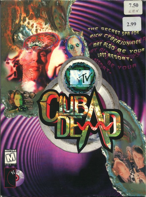 MTV: club dead [PC] 43259-mtv-club-dead-dos-front-cover