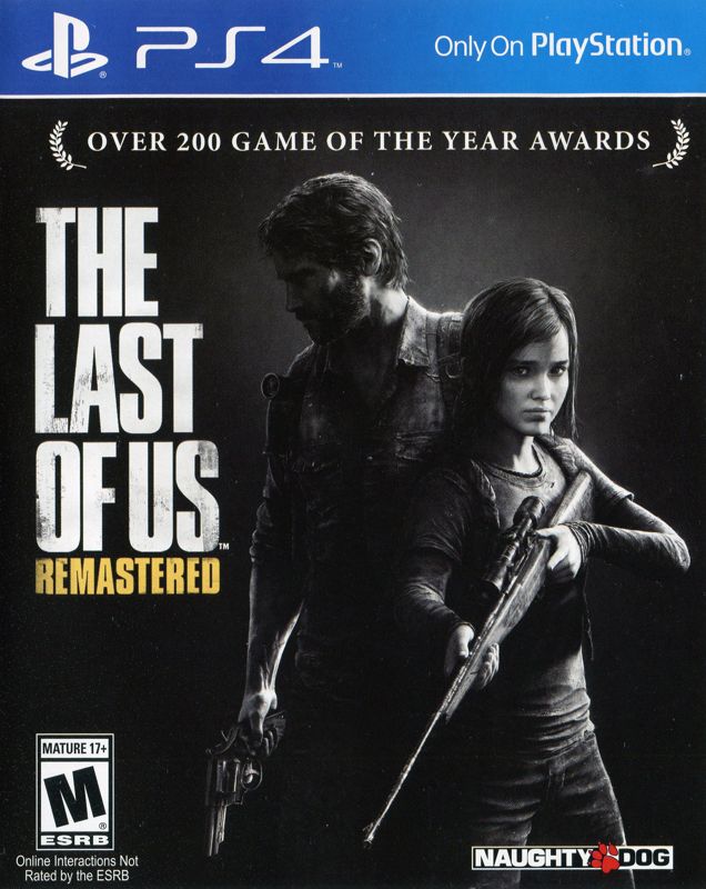 The Last Of Us Remastered 2014 Playstation 4 Box Cover Art Mobygames 