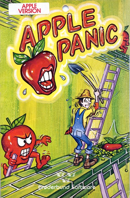 Apple Panic Apple II Front Cover