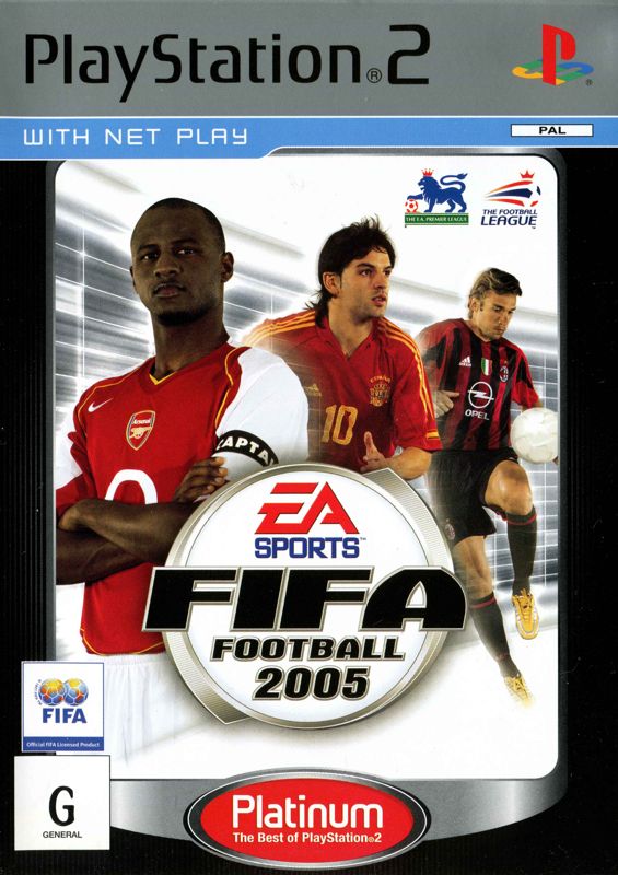 FIFA Soccer 2005 (2004) PlayStation 2 box cover art - MobyGames