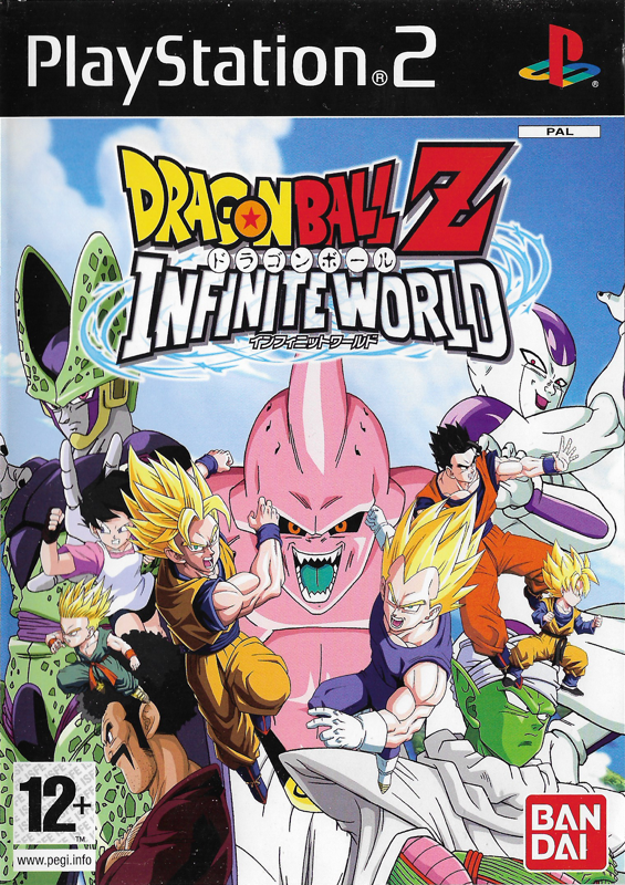 Dragon Ball Z: Infinite World (2008) PlayStation 2 box ...