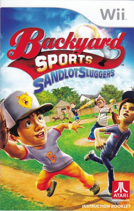 Backyard Sports Sandlot Sluggers 2010 Wii Box Cover Art Mobygames