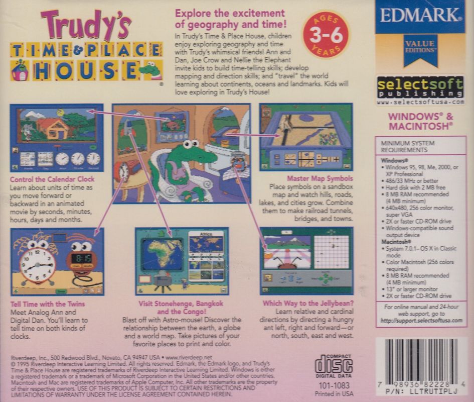 Trudy&#x27;s Time and Place House Macintosh Back Cover