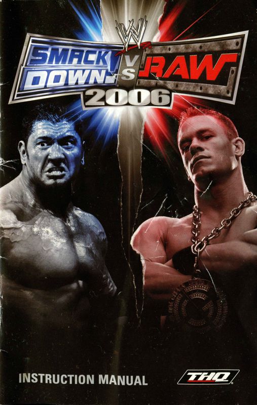 Wwe Smackdown Vs Raw 06 05 Box Cover Art Mobygames