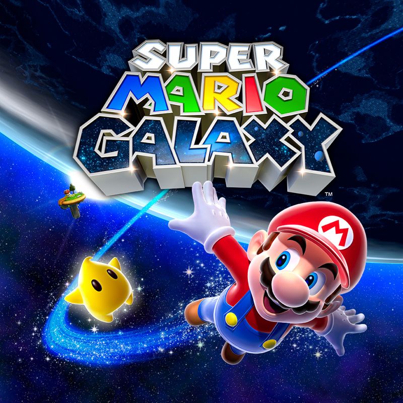 Super Mario Galaxy (2015) Wii U box cover art - MobyGames