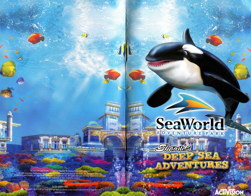 Shamu S Deep Sea Adventures 05 Box Cover Art Mobygames