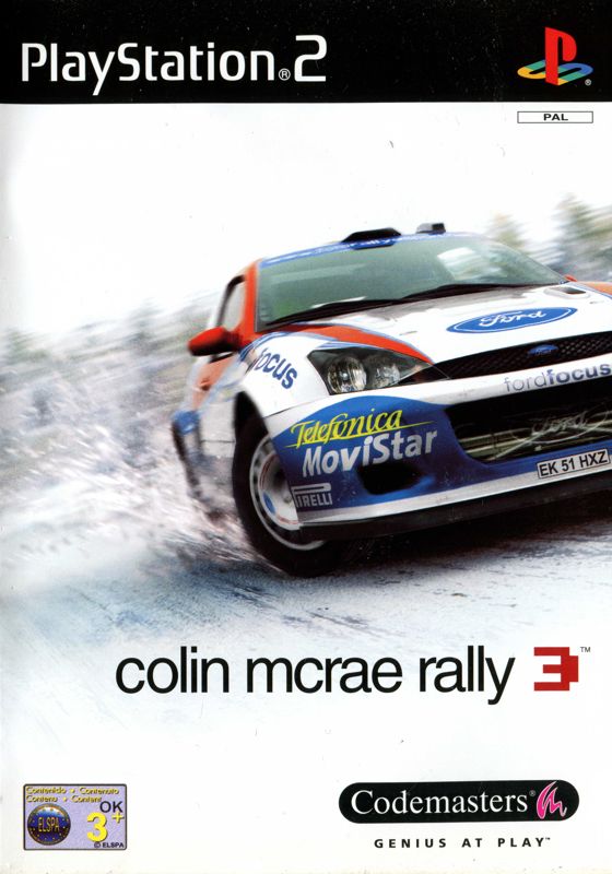 2002 Completo! Colin McRae Rally 3 In Italiano PlayStation 2 Codemasters 