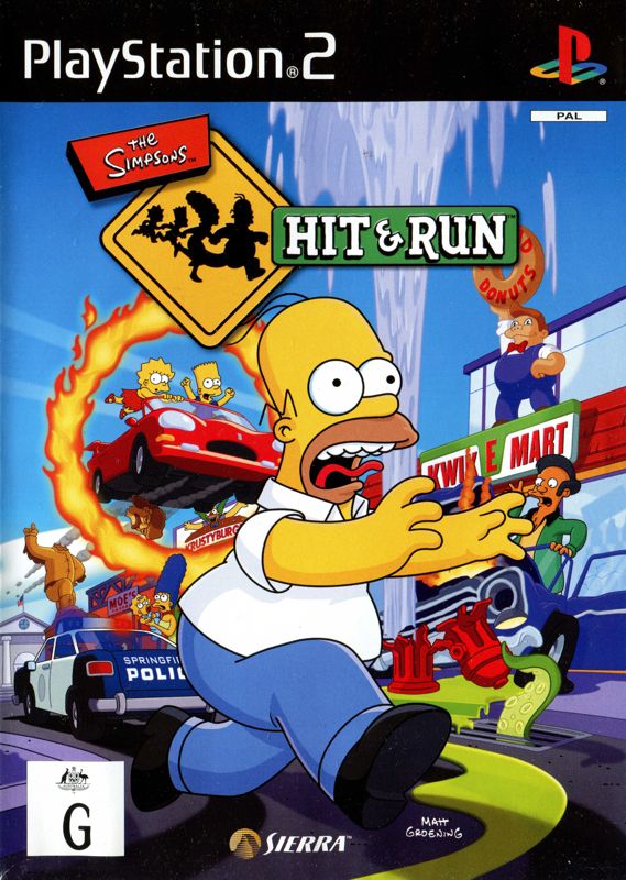 The Simpsons Hit and Run cover art