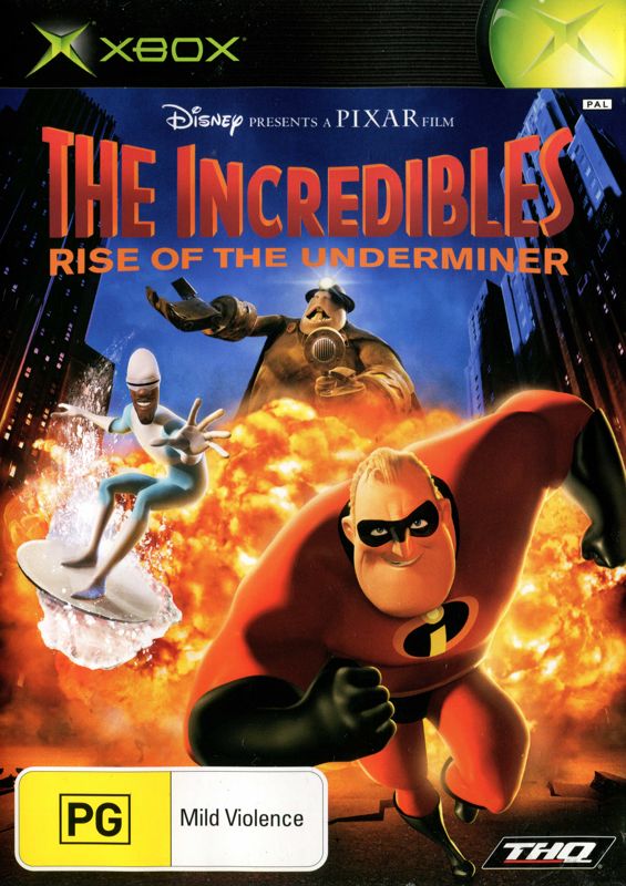 The Incredibles: Rise of the Underminer for Xbox (2005) - MobyGames