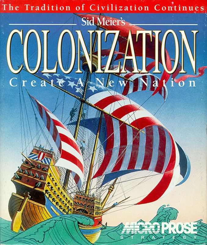 постер игры Sid Meier's Colonization