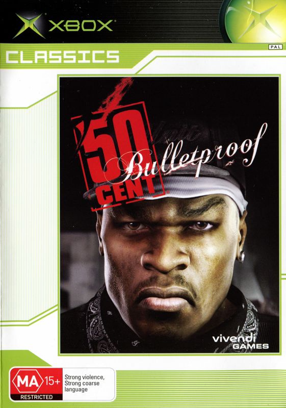 50 Cent: Bulletproof (2005) box cover art - MobyGames
