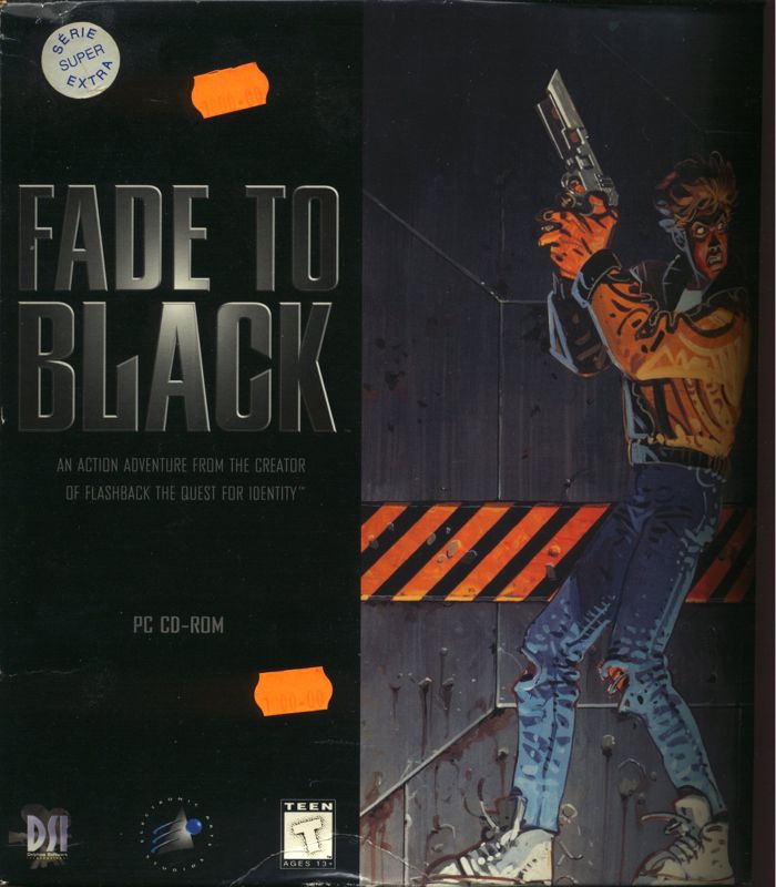 Fade to Black DOS Front Cover