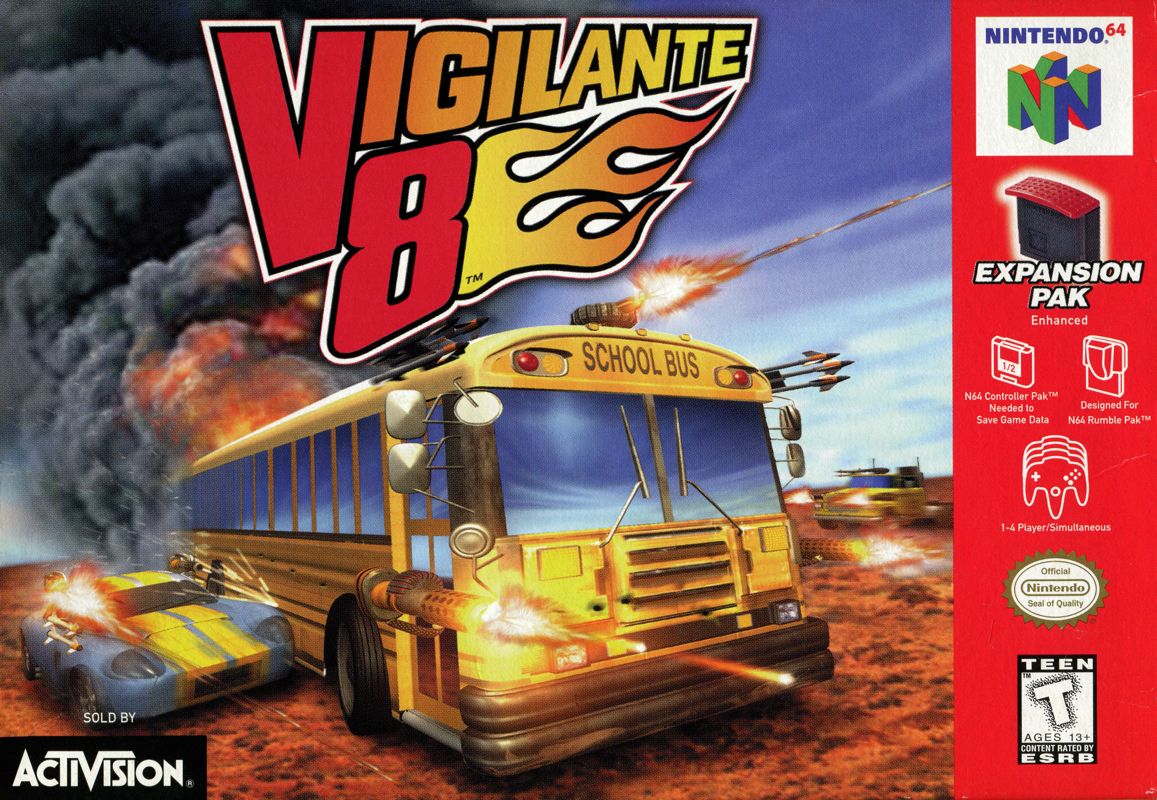 Vigilante 8 Nintendo 64 ROM Game