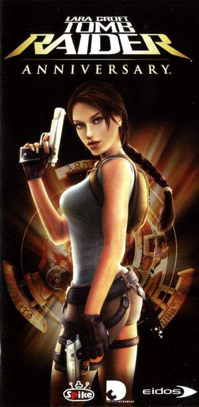 Lara Croft: Tomb Raider - Anniversary (2007) PSP box cover art - MobyGames