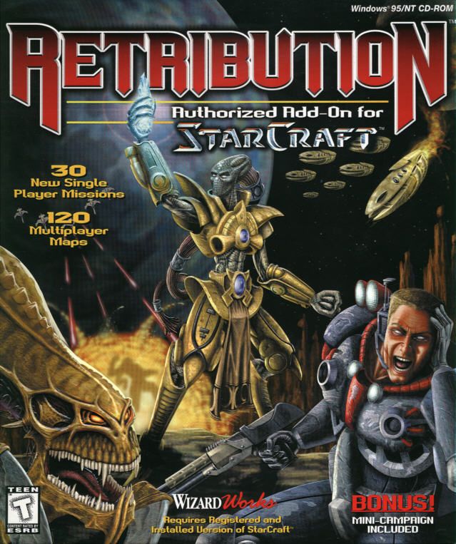 Retribution: Authorized Add-On for StarCraft Windows Front Cover