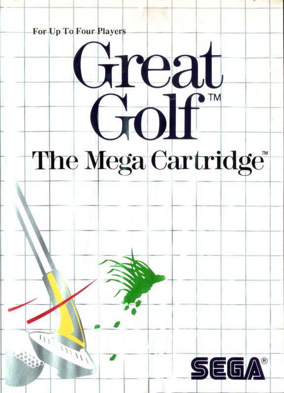 Great Golf SEGA Master System Front Cover