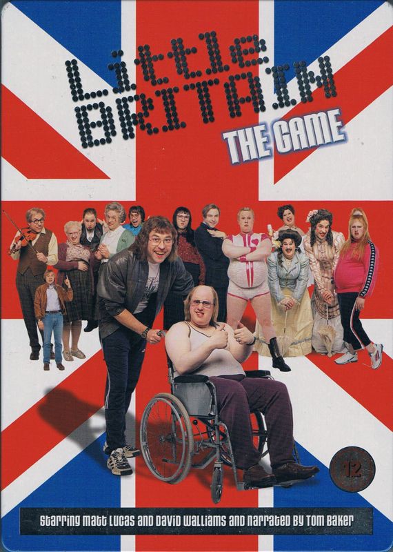 angle Thermal micro Little Britain: The Game (2006) DVD Player box cover art - MobyGames