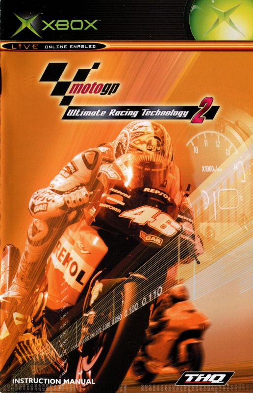 MotoGP 2 (2003) Xbox box cover art - MobyGames