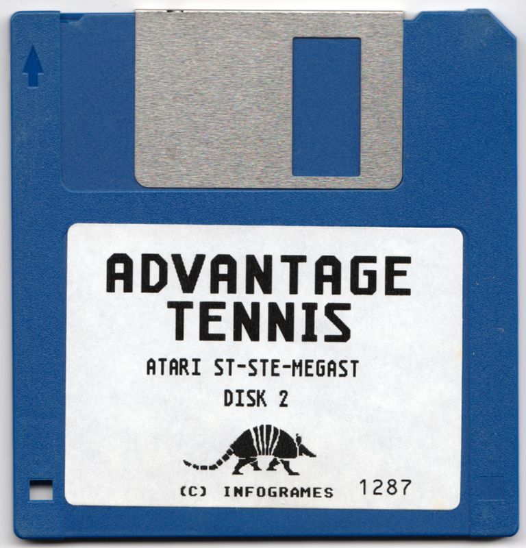 Advantage Tennis Atari ST Media Disk 2