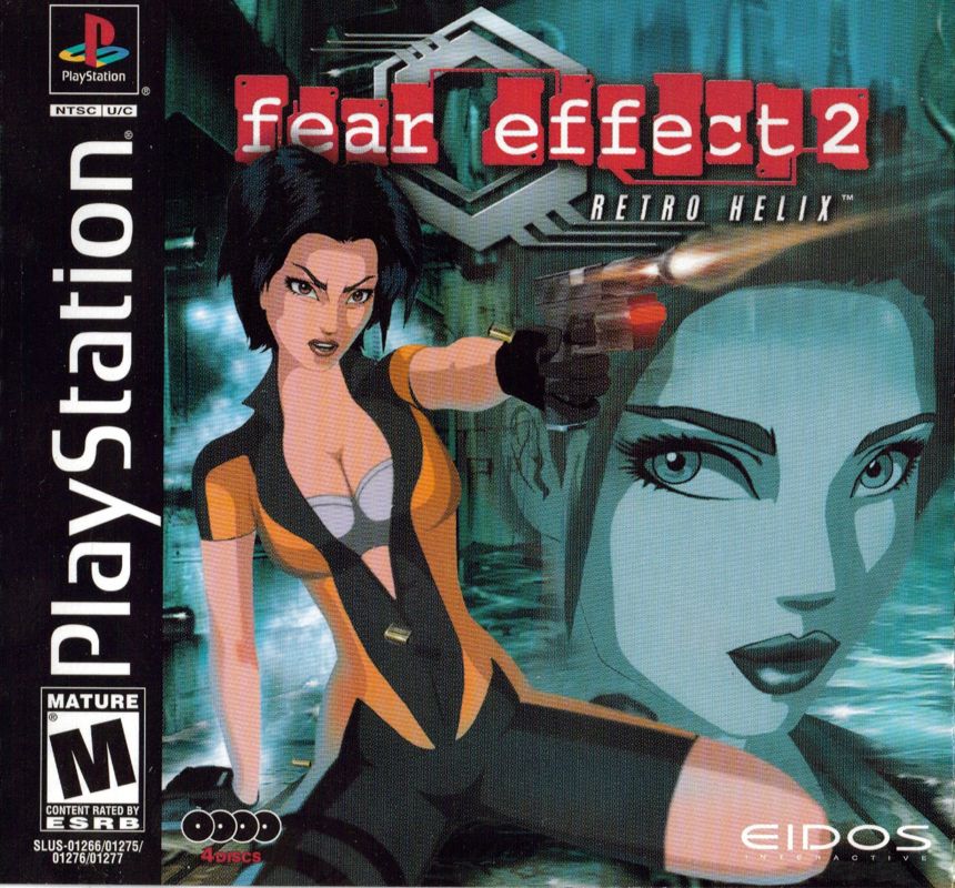 Fear Effect 2: Retro Helix PlayStation Front Cover