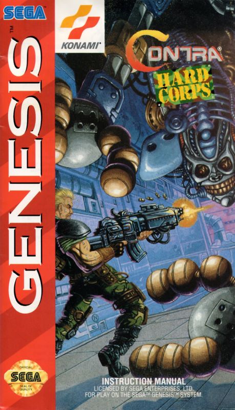 Contra hard corps cover jenny greg