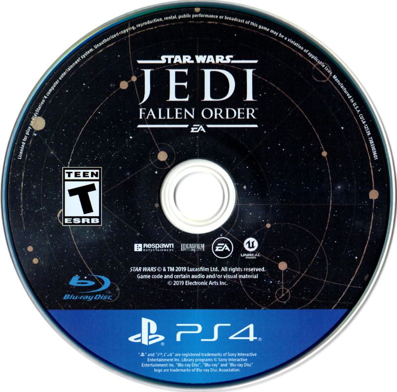 Privación Hermanos líquido Star Wars: Jedi - Fallen Order (2019) PlayStation 4 box cover art -  MobyGames