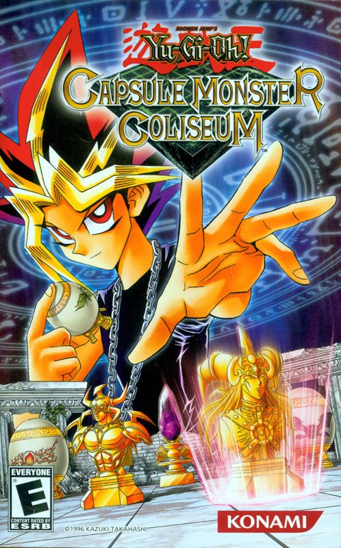 Yu-Gi-Oh!: Capsule Monster Coliseum (2004) PlayStation 2 box cover art ...