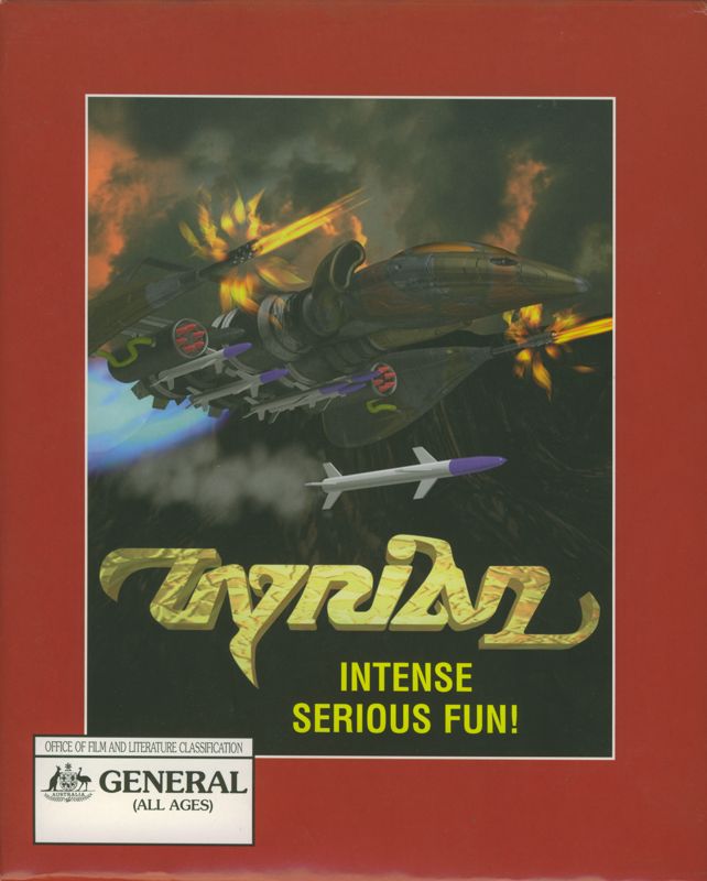 Tyrian DOS Front Cover