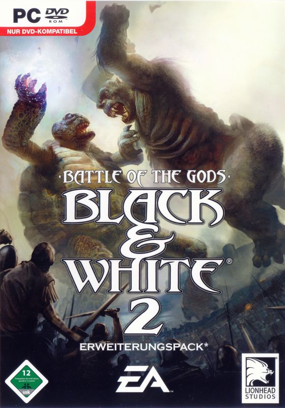 Black & White 2: Battle of the Gods (2006) Windows box cover art