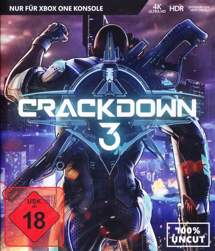 Crackdown 3 Xbox One Front Cover