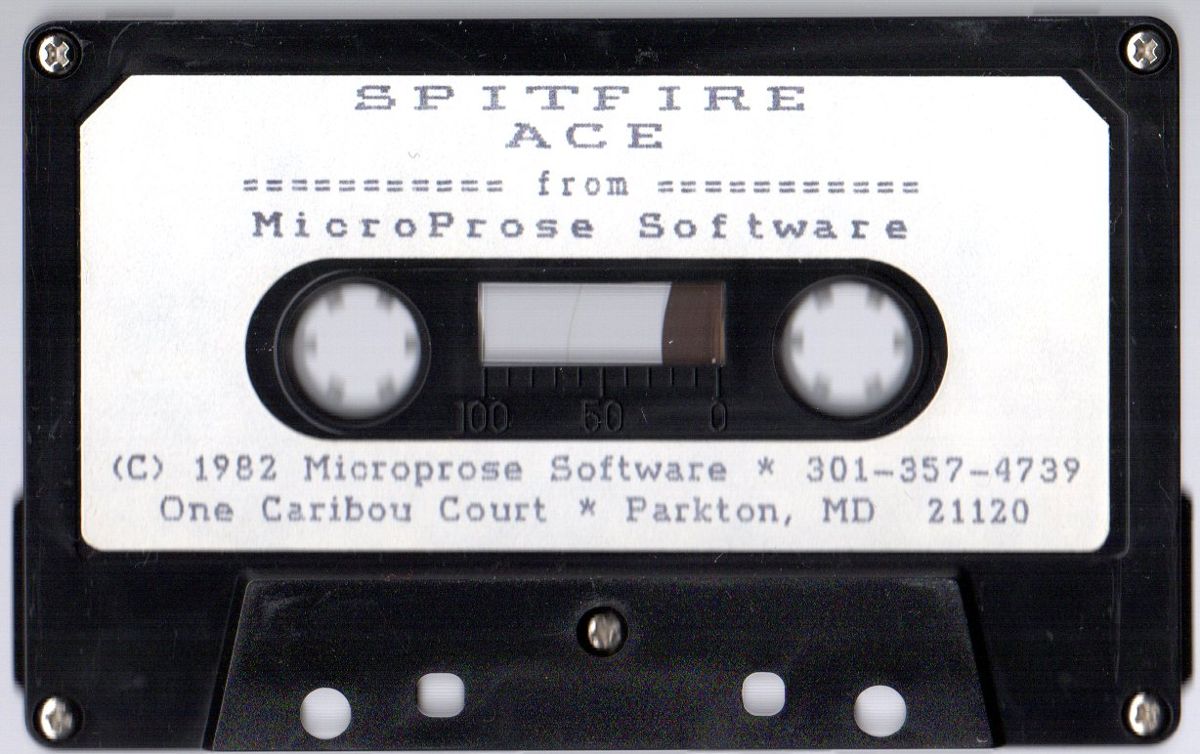 Spitfire Ace Atari 8-bit Media