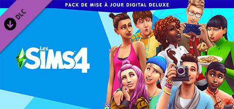 The Sims 4: Digital Deluxe Upgrade (2014) Windows box cover art - MobyGames