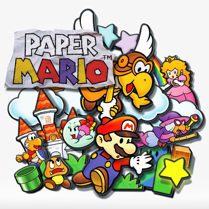 Paper Mario (2000) box cover art - MobyGames