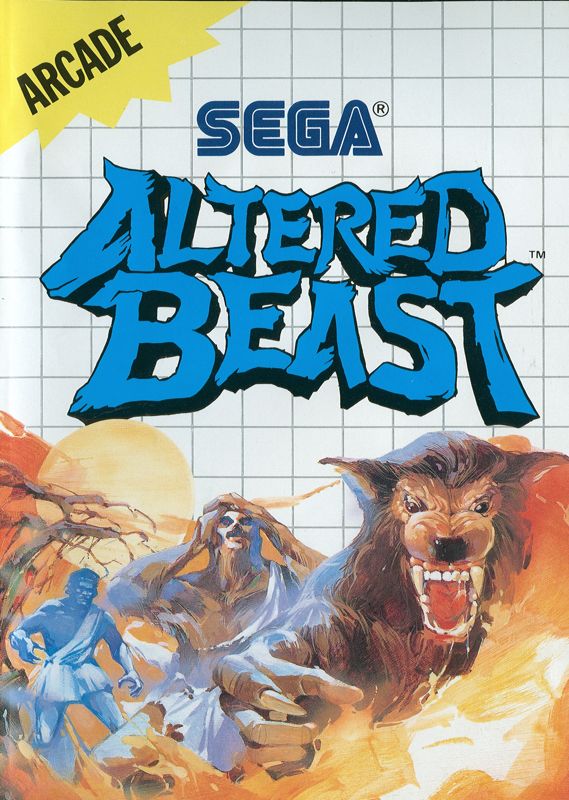 Sega Genesis Altered Beast Game Box 2" X 3" Fridge Locker Magnet 