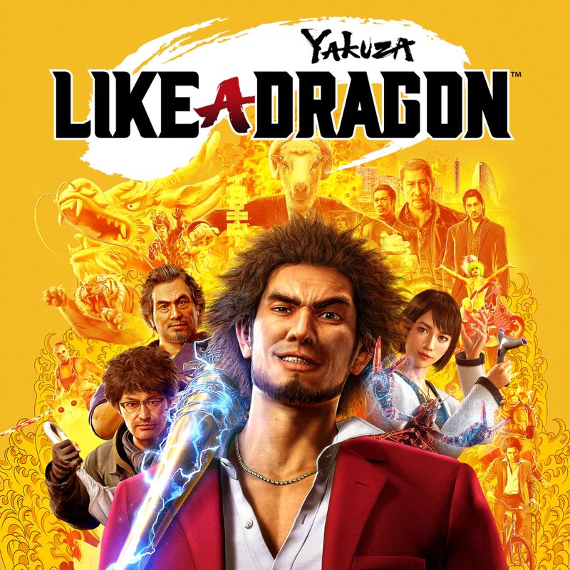 Yakuza Like a Dragon (2020) box cover art MobyGames