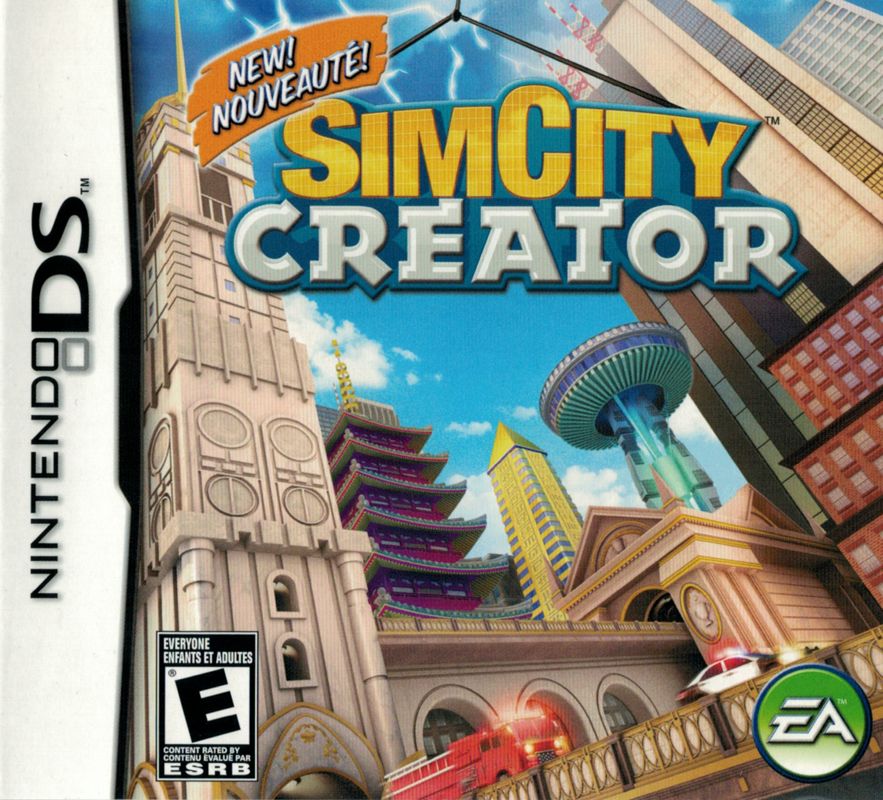 SimCity Creator Nintendo DS Front Cover