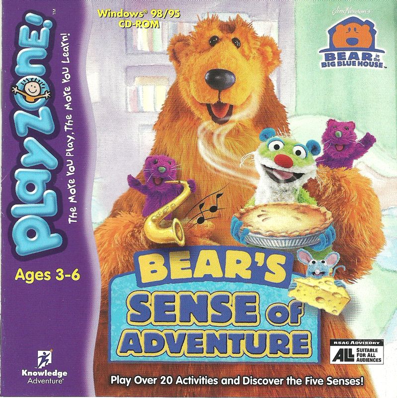 Bear In The Big Blue House Shapes DVD