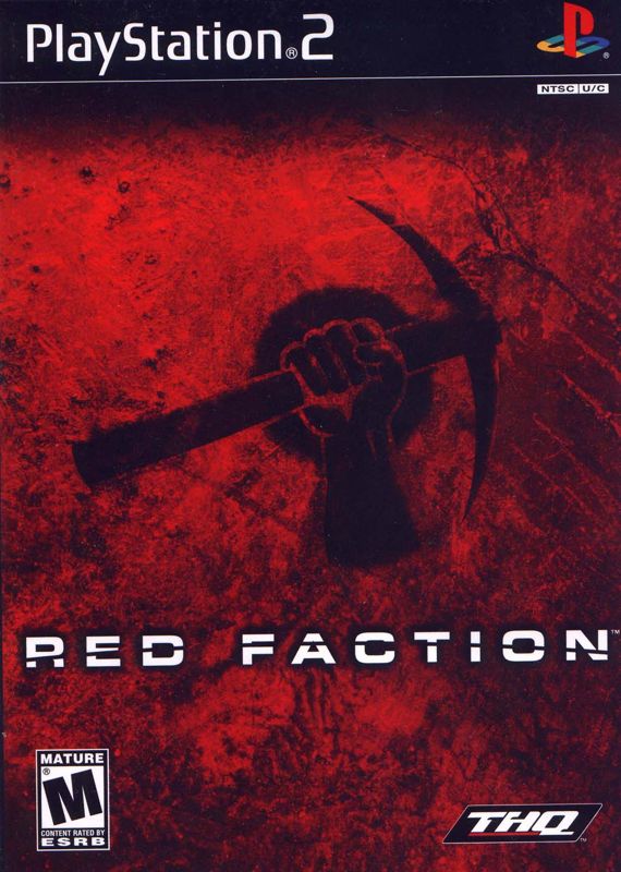 Red Faction (2001) PlayStation 2 box cover art MobyGames